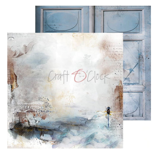 Unboxing of our new paper pads by Craft O Clock "Mixed Media" - Part 1 - Messy Papercrafts