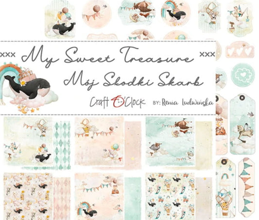 Unboxing of our new paper pads by Craft O Clock "Mixed Media" - Part 2 - Messy Papercrafts