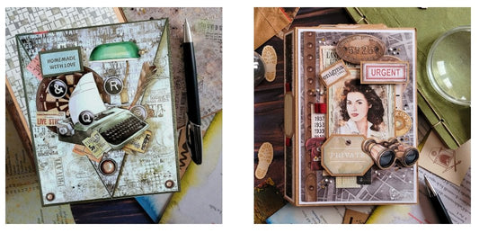 Unboxing Of The New Ciao Bella Collections: Enigma and Sparrow Hill! - Messy Papercrafts