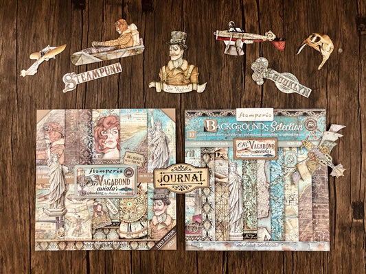 Unboxing Of The New Stamperia Products - Part 1: Sir Vagabond Aviator - Messy Papercrafts