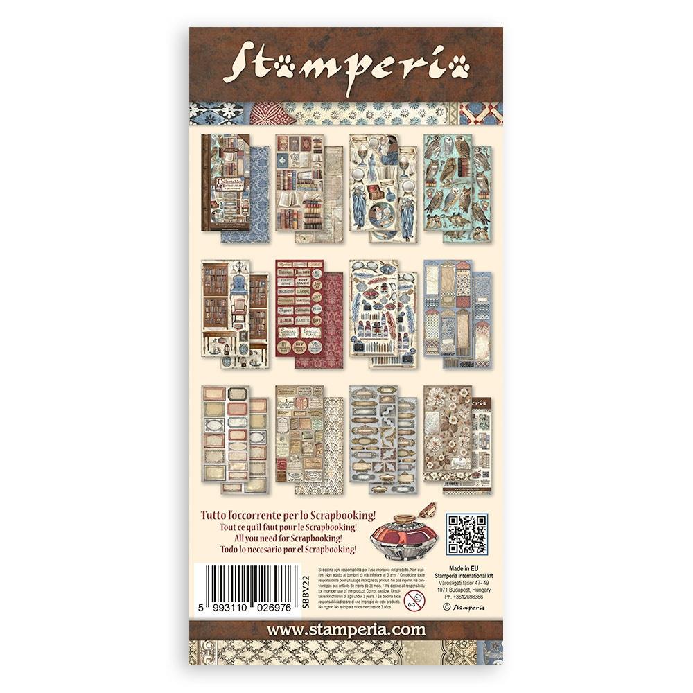 Collectables - Vintage Library - 6x12 Inch - 10 Sheets - Stamperia