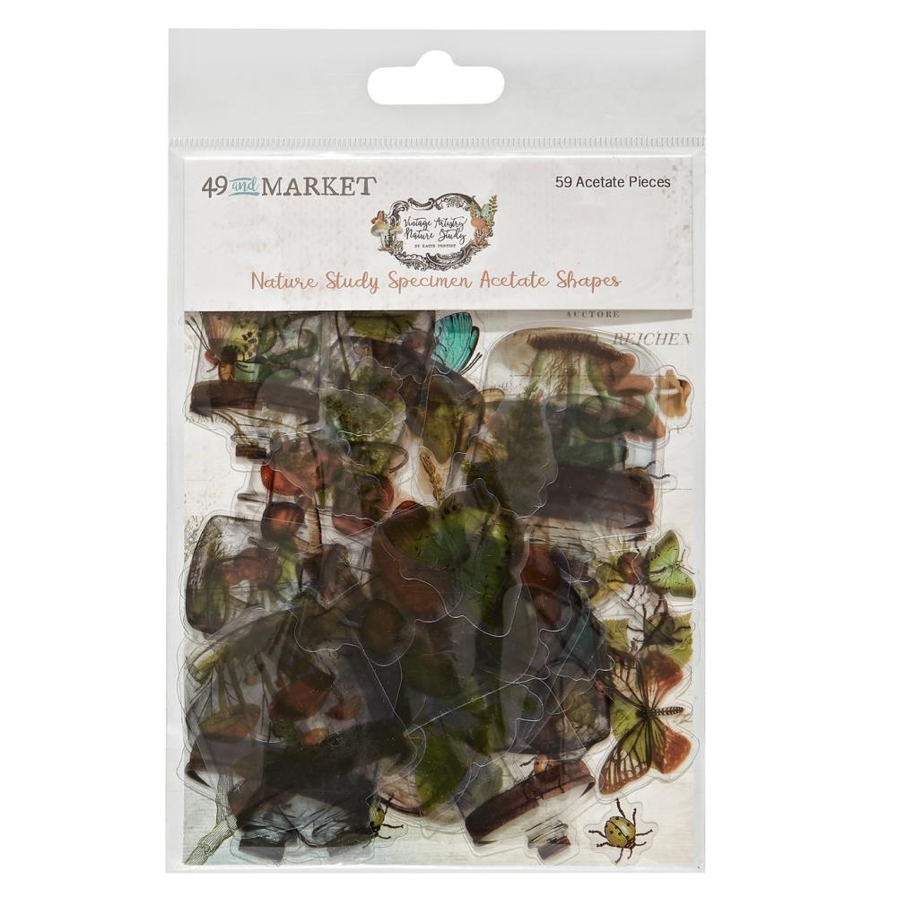 Acetate Shapes - Specimen - Nature Study - 49 and Market
