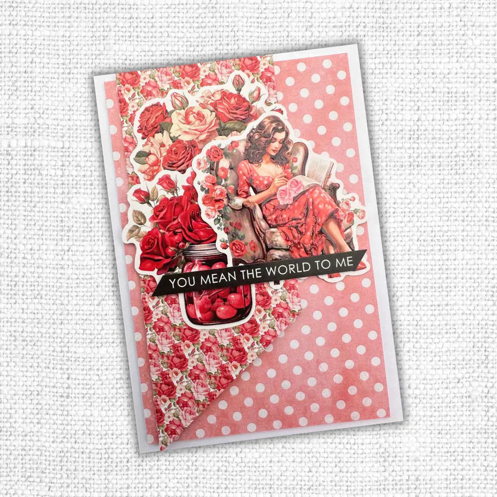 Cut Aparts - Candy Kisses - Paper Rose