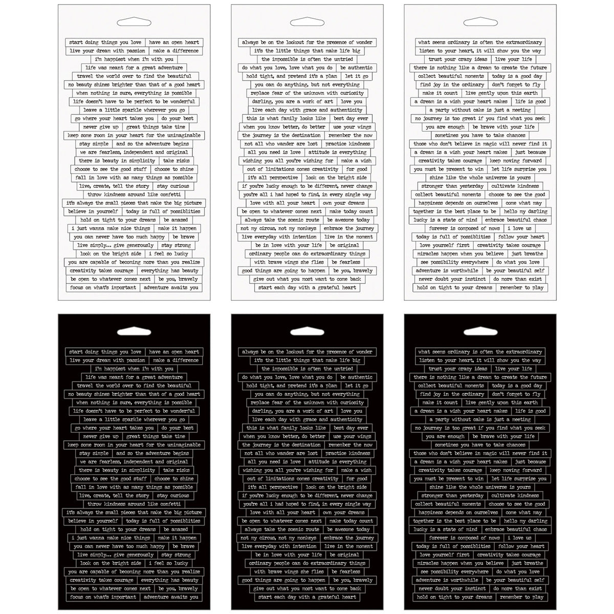 Small Talk - Spiral Bound Sticker Book - Ideaology - Tim Holtz