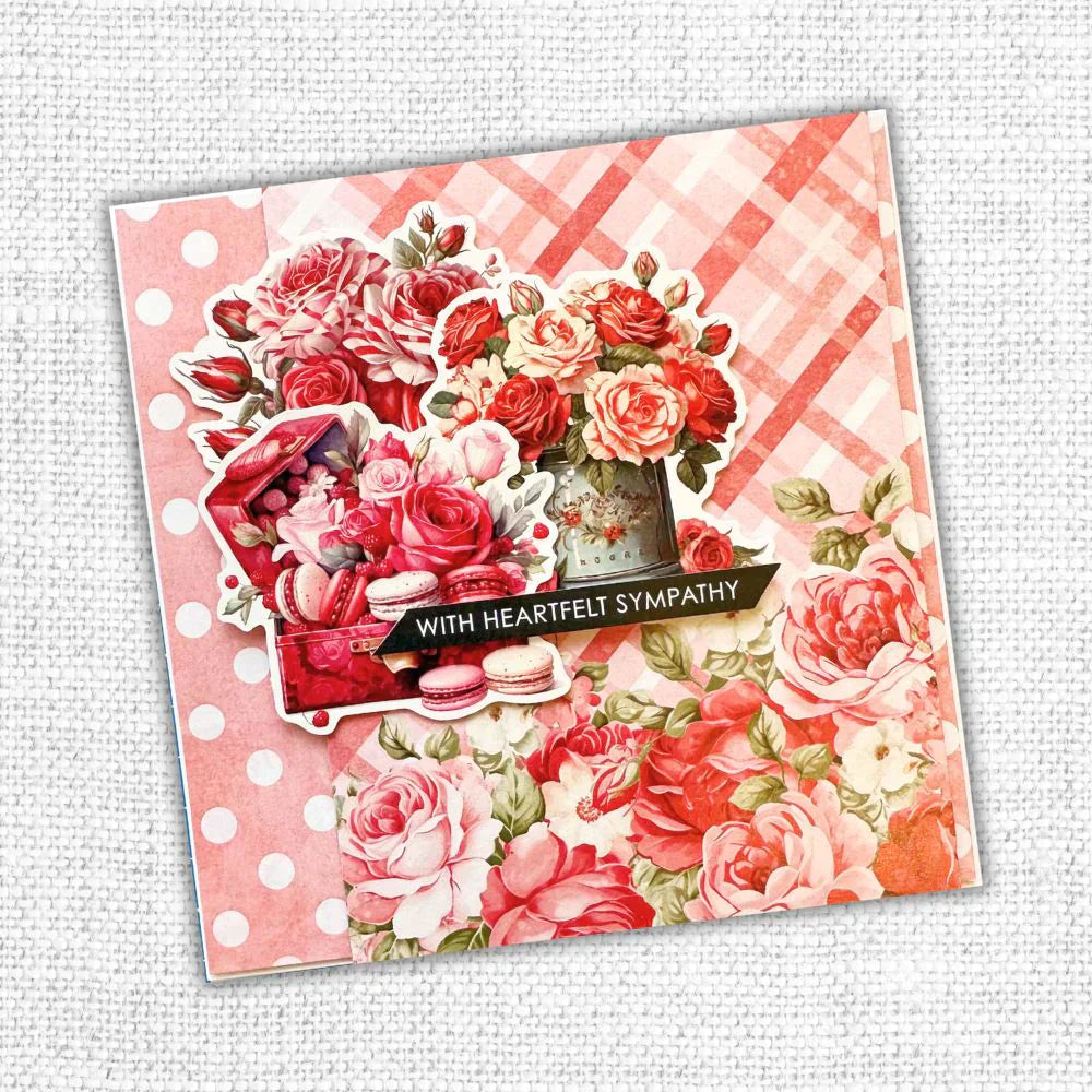 Cut Aparts - Candy Kisses - Paper Rose