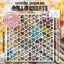 Aall and Create - Daisy Wheels - 6x6 - Janet Klein - Stencil - #168