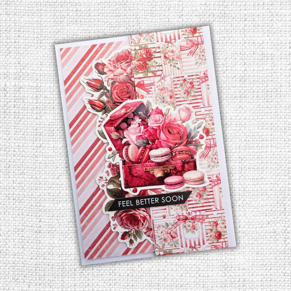 Cut Aparts - Candy Kisses - Paper Rose