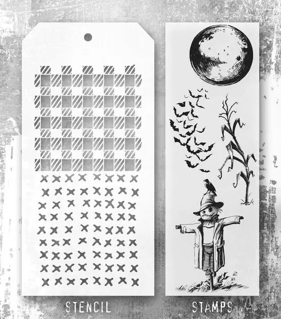 Stencils & Stamps - The Scarecrow - Tim Holtz