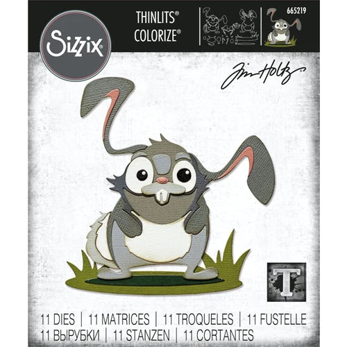 Die - Oliver - Colorize by Tim Holtz - Thinlits Die Set 11PK - Sizzix