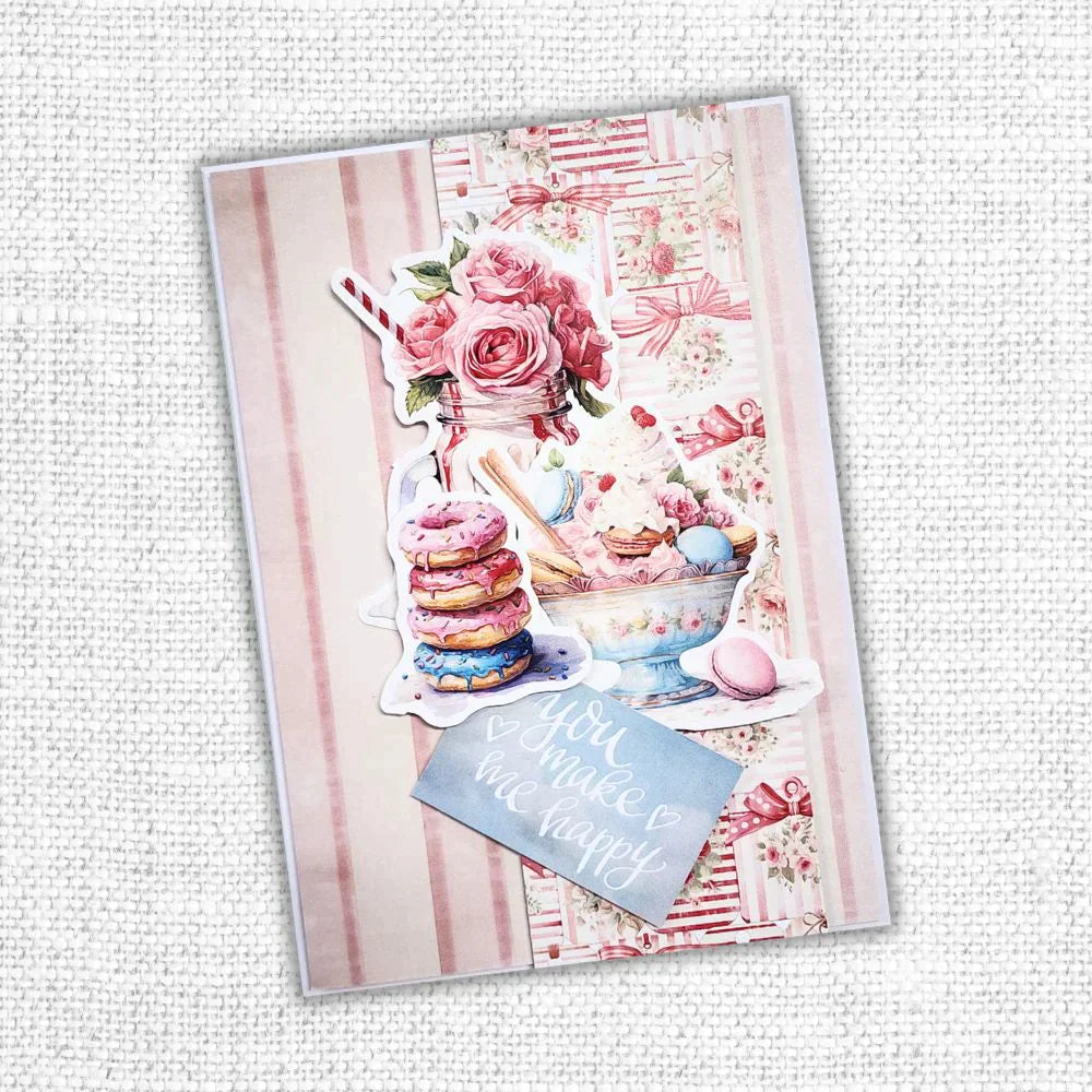 Cut Aparts - Candy Kisses - Paper Rose