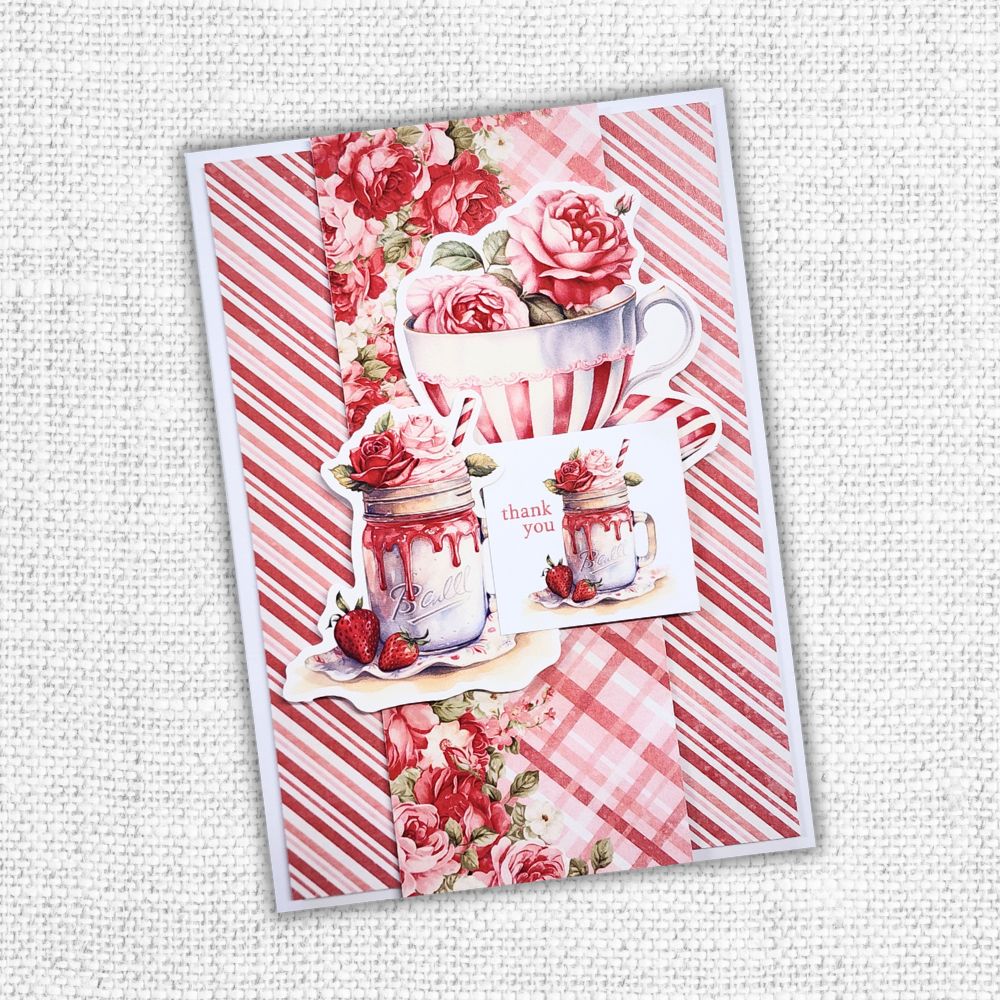 Cut Aparts - Candy Kisses - Paper Rose
