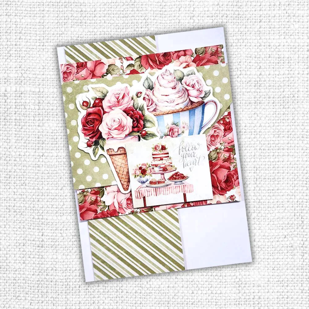 Cut Aparts - Candy Kisses - Paper Rose