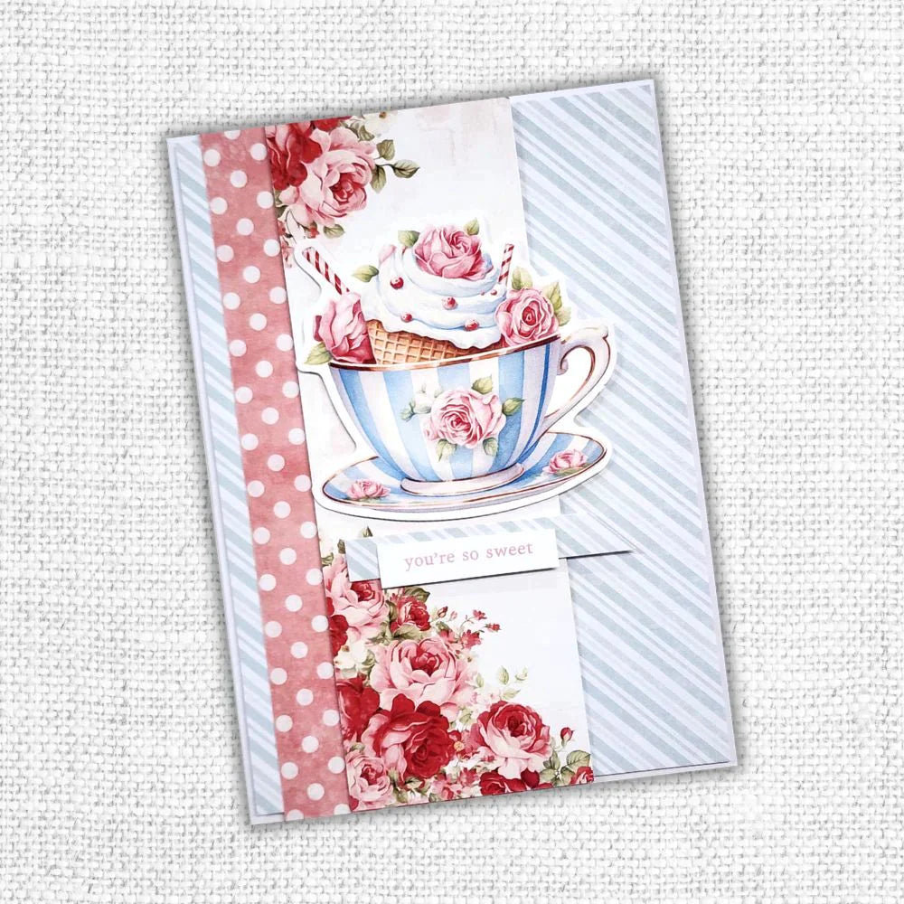 Embossed Die Cuts - Candy Kisses - Paper Rose