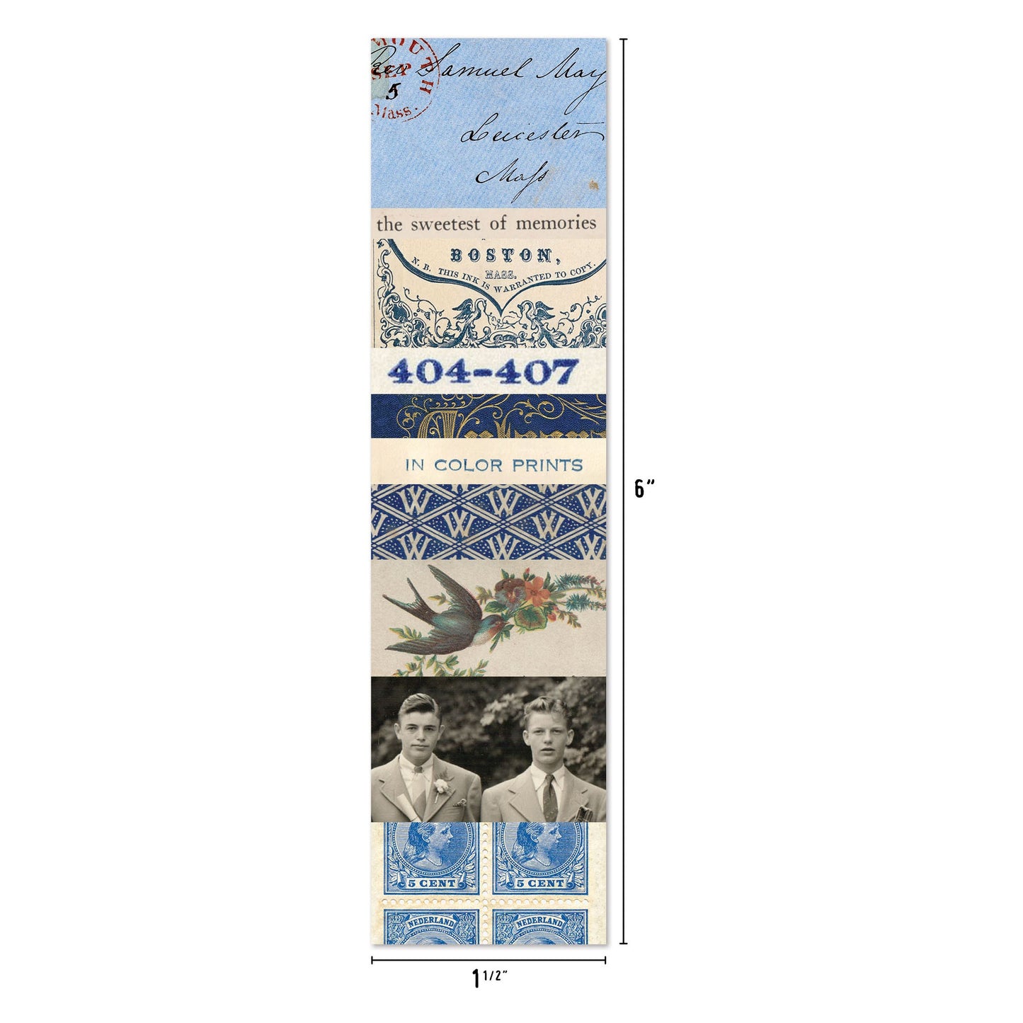 Collage Strips - Ideaology - Tim Holtz