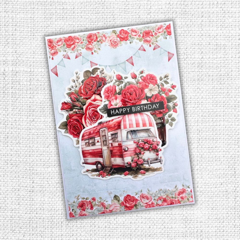 Cut Aparts - Candy Kisses - Paper Rose