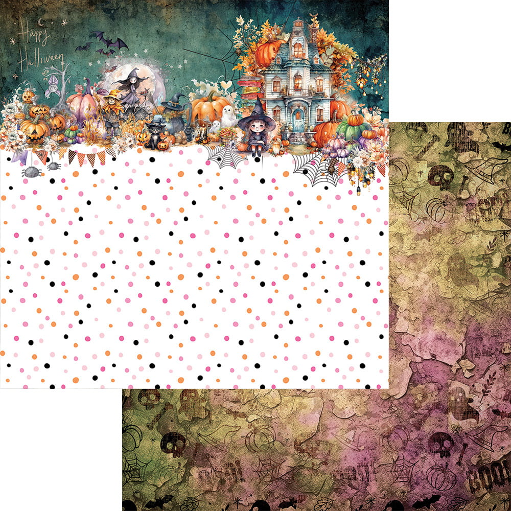 8x8 - Trick or Treat - 12 Double Sided Paper - Alchemy Of Art