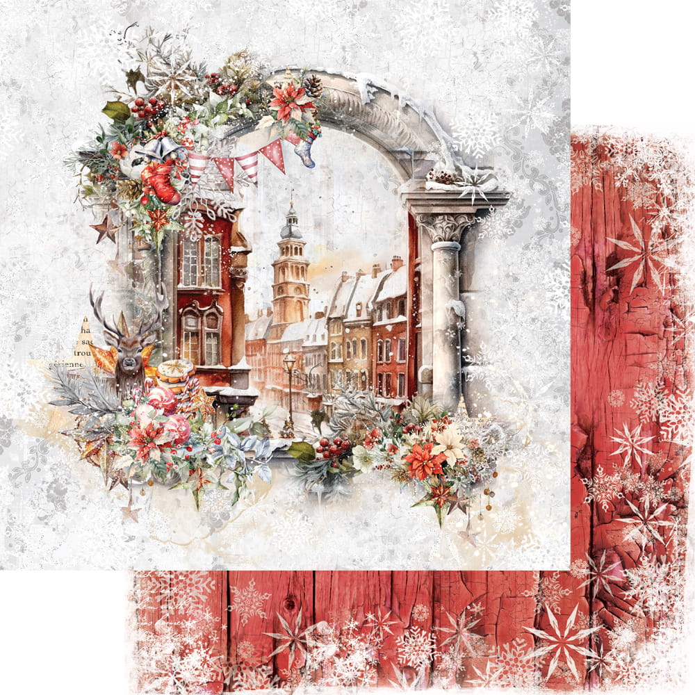 12x12 - Merry Christmas - 6 Double Sided Papers - Alchemy Of Art
