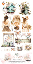12x6 Cutting Set - Soul Of Spring - 6 Double Sided Papers - Alchemy Of Art