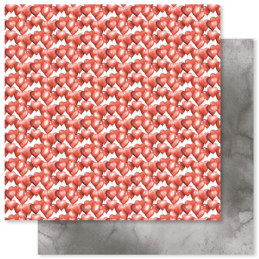 12 x 12 Inch - Animal Love - Double Sided Paper - Paper Rose