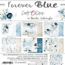 8x8 Inch - Forever Blue - Craft O Clock