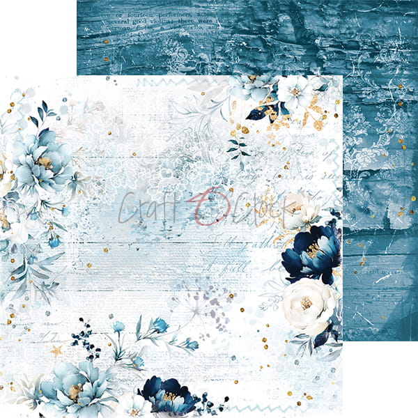 6x6 Inch - Forever Blue - Craft O Clock