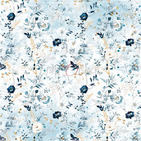 8x8 Inch - Forever Blue - Craft O Clock