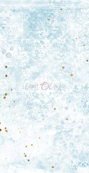 6x12 Inch - Set of Basic Papers - Forever Blue - Craft O Clock