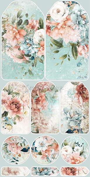 Extras Set - Touch of Nostalgia - Flowers - Craft O Clock