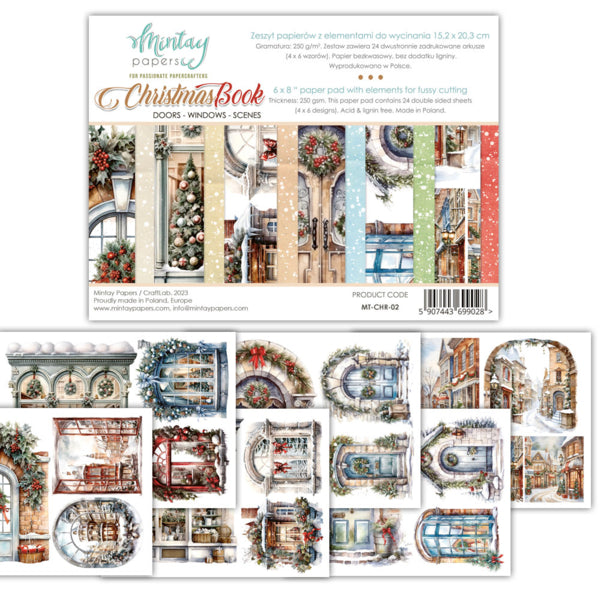 6x8 - Elements For Precise Cutting - Christmas 2 - Mintay Papers