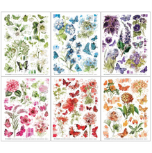 Botanical Rub-Ons - Spectrum Gardenia - 49 and Market