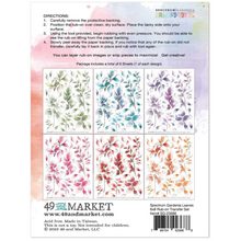 Leaves Rub-Ons - Spectrum Gardenia - 49 and Market