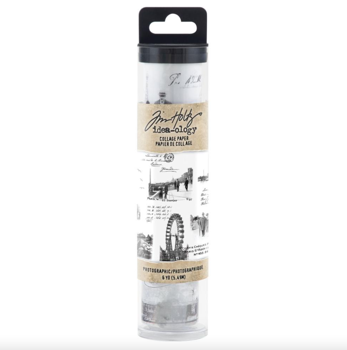 Collage Paper - Photographic - Ideaology - Tim Holtz