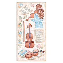 6x12 Inch - Collectables - Oh La La - Double Sided Paper Pad - Stamperia