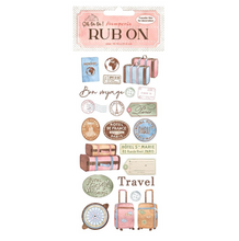 Rub On - Oh La La - Travel - Stamperia