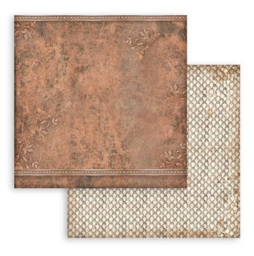12x12 - Vintage Library - Backgrounds - Stamperia