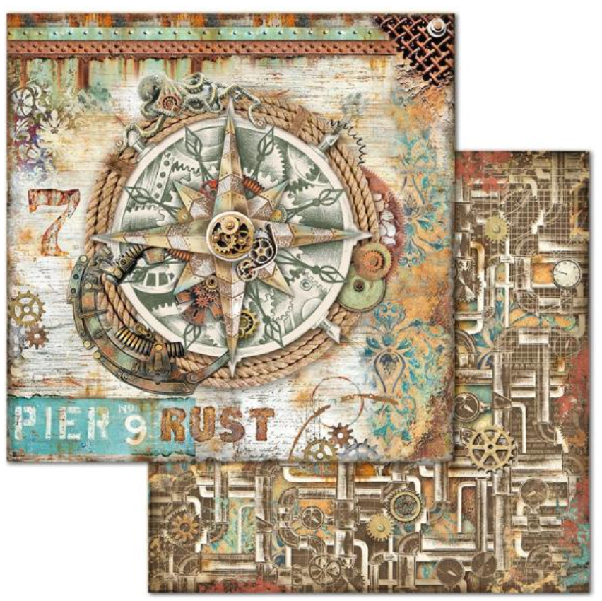 12x12 - Sea World - Double-Sided Paper Pad - Stamperia