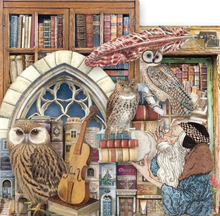 Die Cuts - Vintage Library - Stamperia