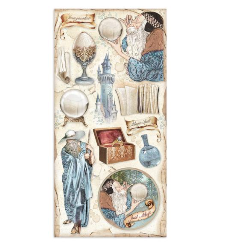 Collectables - Vintage Library - 6x12 Inch - 10 Sheets - Stamperia