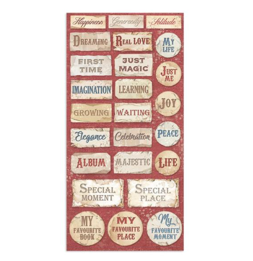 Collectables - Vintage Library - 6x12 Inch - 10 Sheets - Stamperia