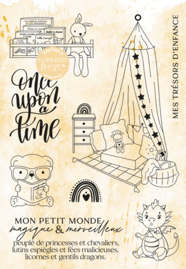 A6 - Clear Stamps - Little Magic World - Florilèges Design
