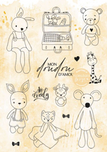 A6 - Clear Stamps - Team Doudous - Florilèges Design