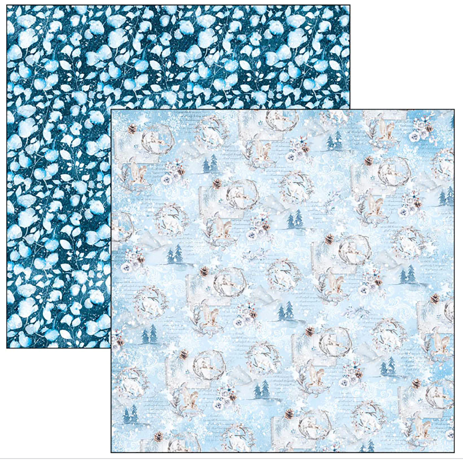 12x12 - Patterns Pad 8/Pkg - Winter Journey - Ciao Bella