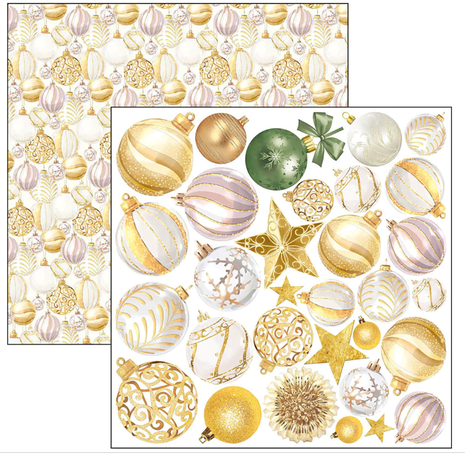 6X6 - Fussy Cut Pad - Sparkling Christmas - Ciao Bella