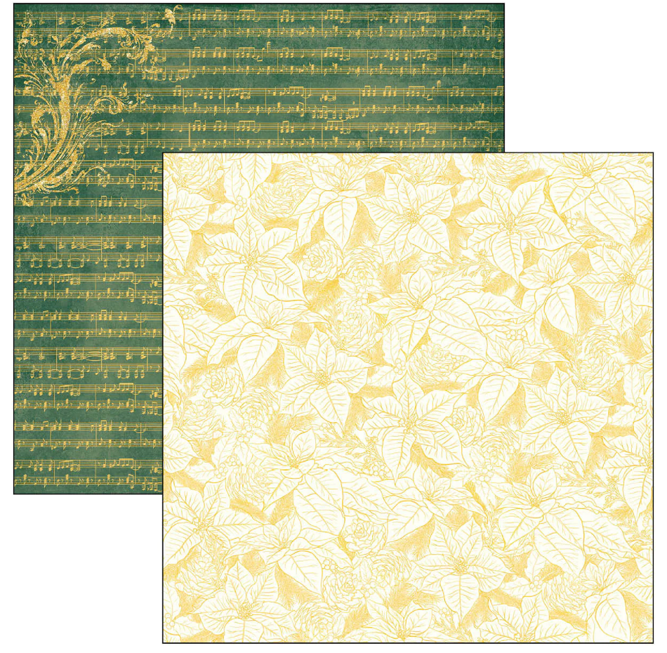 12x12 - Paper Pad 12/Pkg - Sparkling Christmas - Ciao Bella