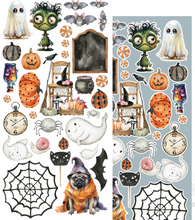 6x12 - Trick or Treat - Fussy Cutting Set - Alchemy Of Art