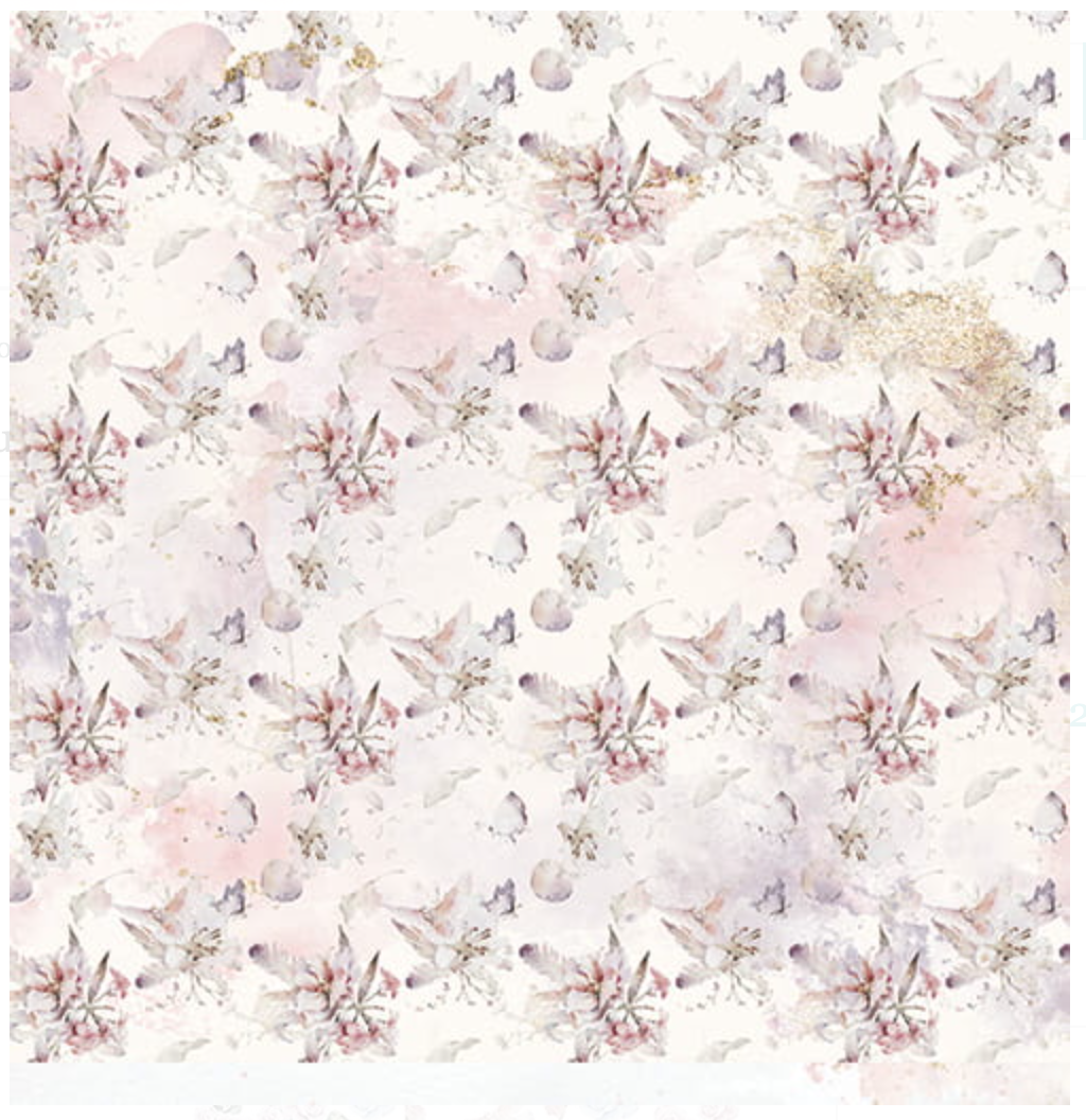12x12 - Touch Of Spring - 6 Double Sided Papers - Alchemy Of Art
