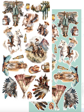 6x12 - Dreamcatcher - Wild West - Fussy Cutting Set - Alchemy Of Art