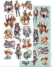 6x12 - Dreamcatcher - Wild West - Fussy Cutting Set - Alchemy Of Art