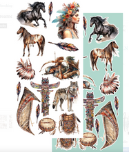 6x12 - Dreamcatcher - Wild West - Fussy Cutting Set - Alchemy Of Art