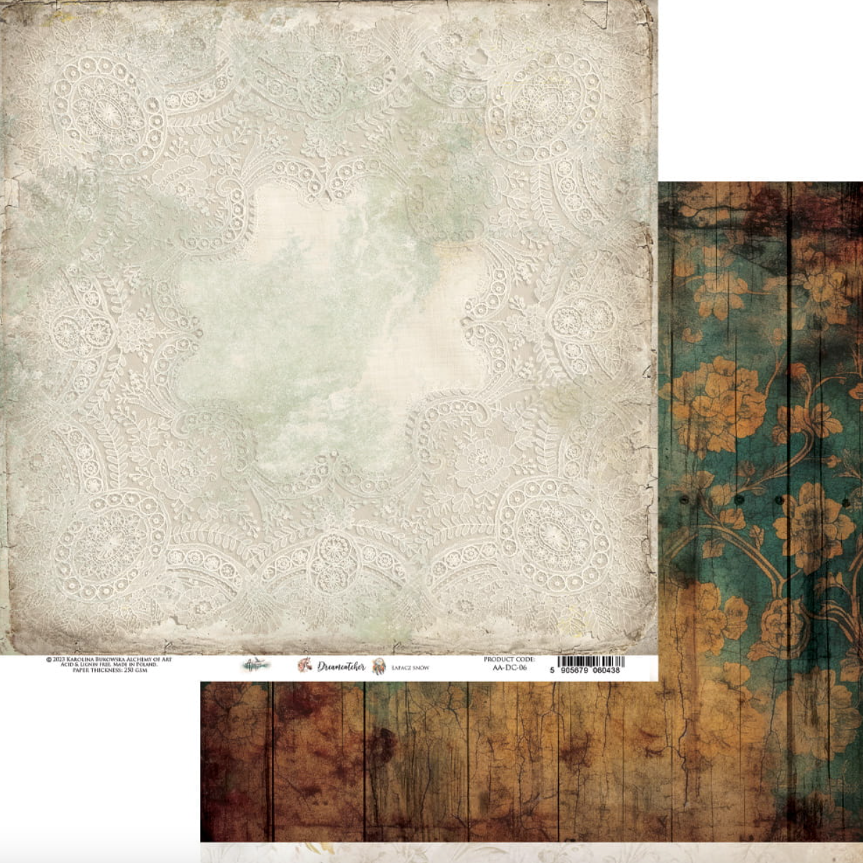 12x12 - Dreamcatcher - 6 Double Sided Papers - Alchemy Of Art